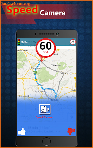 Speed Camera Detector: Realtime Speed Limit Alert screenshot