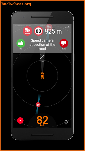 Speed camera radar (PRO) screenshot