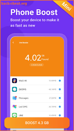 Speed Cleaner - Phone Boost screenshot