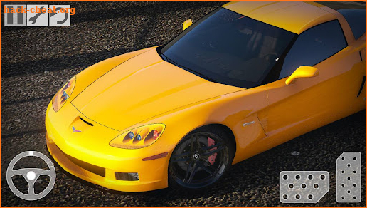 Speed Corvette Race Simulator screenshot