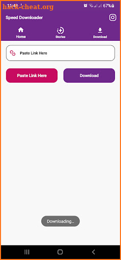Speed Downloader for Instagram screenshot