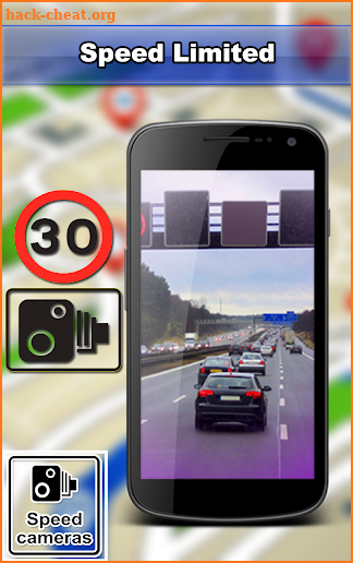 Speed Limit Camera & Radar Detector with GPS Maps screenshot