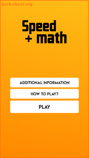 Speed Math Challenge screenshot