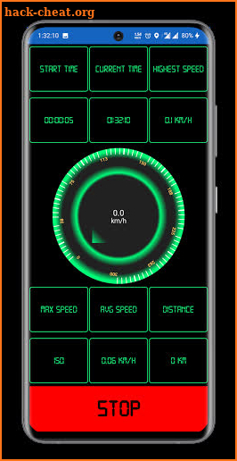 Speed Meter : GPS speedometer and distance tracker screenshot