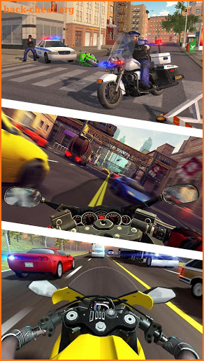 Speed Moto Racing : Highway Traffic Rider 3D screenshot