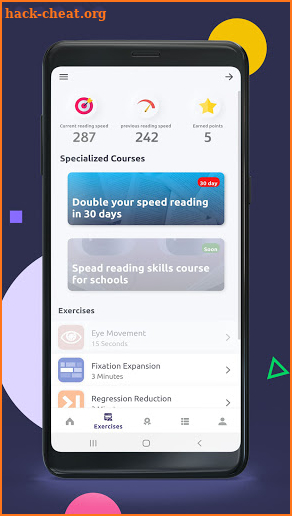 Speed Reading Center screenshot