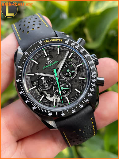 Speedmaster Mega Watch face screenshot