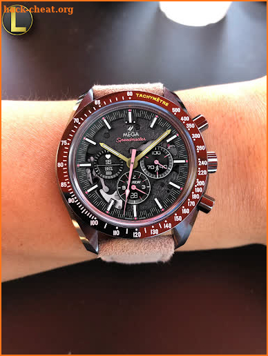 Speedmaster Mega Watch face screenshot