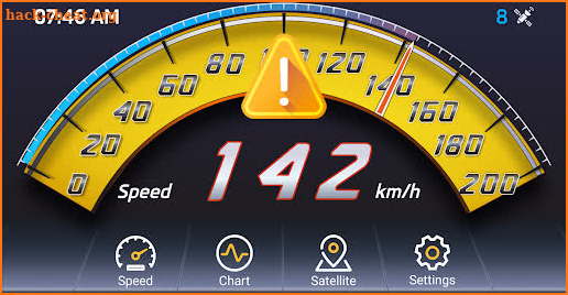 Speedometer screenshot