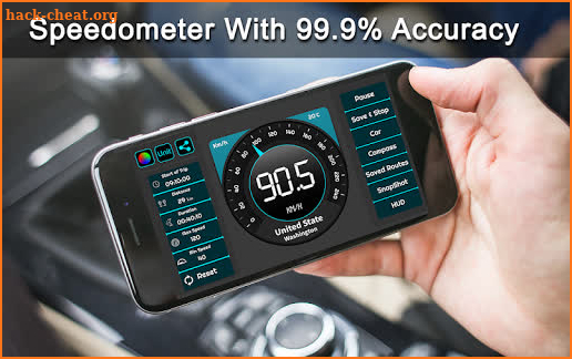 Speedometer & GPS Odometer - Route Planner screenshot