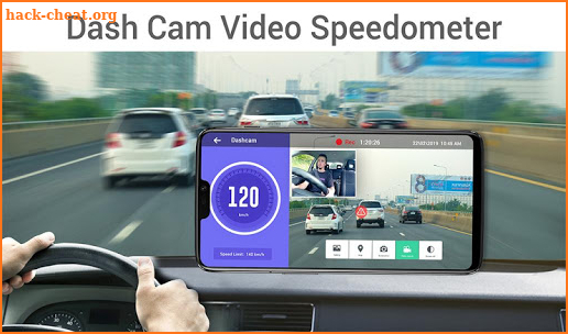 Speedometer Dash Cam: Car Camera, speed limit app screenshot