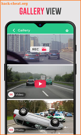 Speedometer Dash Cam: Speed Limit & Car Video App screenshot