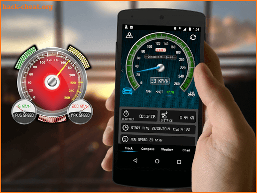 Speedometer GPS - HUD & Digital Widget screenshot