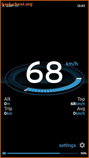 Speedometer One screenshot