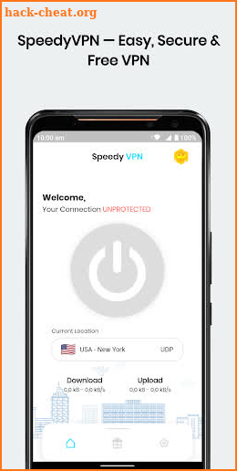 SpeedyVPN - Easy, Secure VPN screenshot