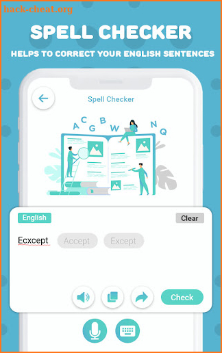Spell & Pronounce- Grammar Checker screenshot
