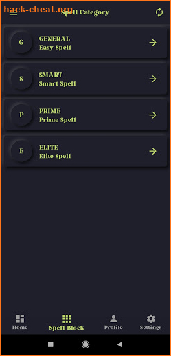 Spell Block screenshot