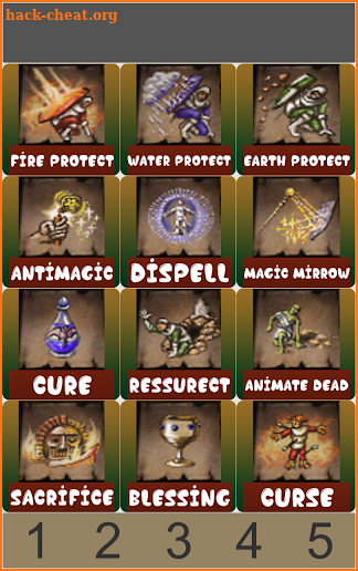 Spell Book for Heroes Might and Magic 3 sounds screenshot