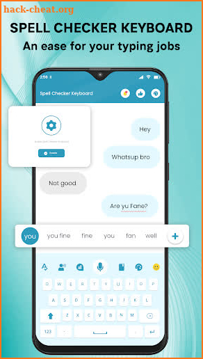 Spell Checker Keyboard screenshot