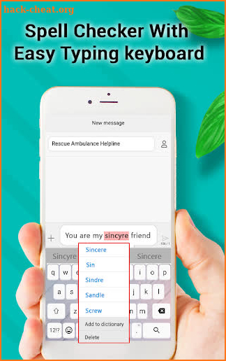 Spell Checker keyboard – Spelling correction screenshot