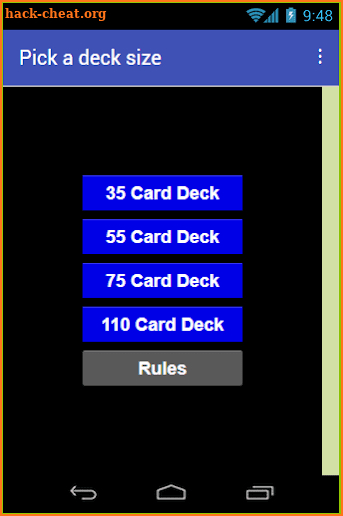 Spellfire Deck Sizer screenshot