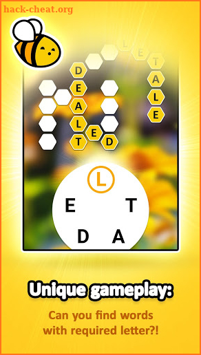 Spelling Bee - Crossword Puzzle Game screenshot