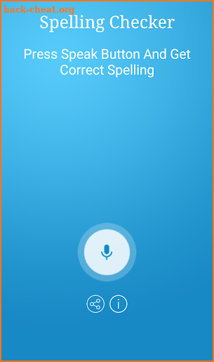 Spelling Checker - Voice Base Spelling Checker screenshot