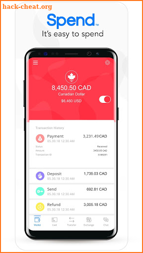 Spend App screenshot