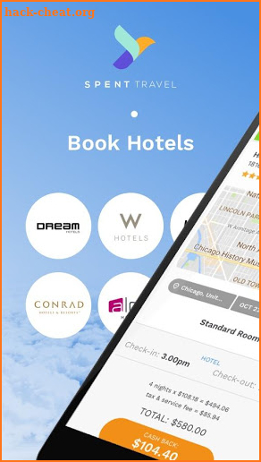 SPENT Travel: Earn Cash Back with Hotel Deals screenshot