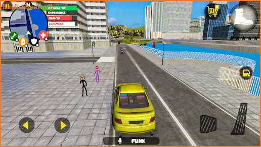 Spider Capitain american Stickman Rope Hero Mafia screenshot