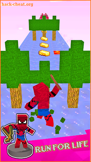 Spider Craft Runner survival screenshot