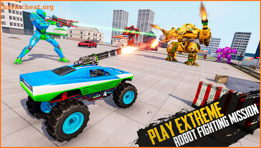 Spider Crane Robot Car Game : Crocodile Robot Game screenshot