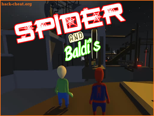 Spider Fall Baldis Flat Mod screenshot