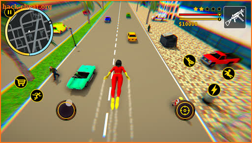 Spider Girl Moto Bike - Pizza Delivery Food Games screenshot