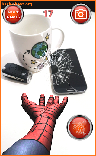 Spider Hand 3D SuperHeroes Simulator Camera screenshot