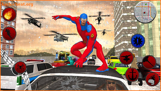 Spider Hero Gangster crime screenshot