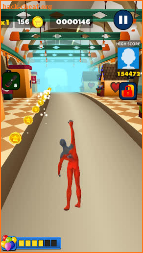 Spider Hero Rope Run screenshot