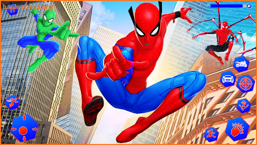 Spider hero- rope spider game screenshot