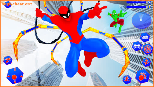 Spider hero- rope spider game screenshot