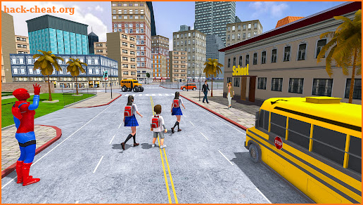 Spider Hero: School Mission 3D screenshot