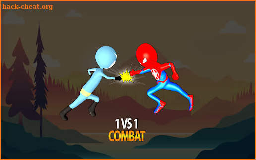 Spider Hero Stick Fight Games screenshot