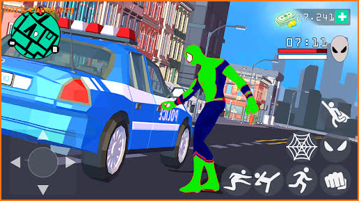 Spider Hero Super Rope Gangs screenshot