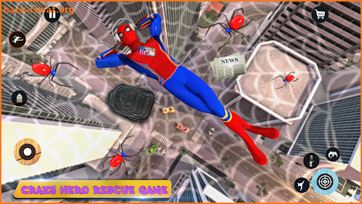 Spider Hero Superhero 3D Games screenshot