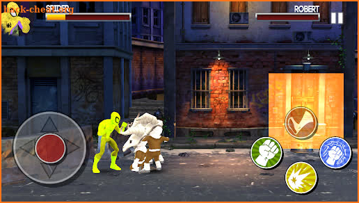 Spider Hero vs Venom Beat Em City Man Street Fight screenshot