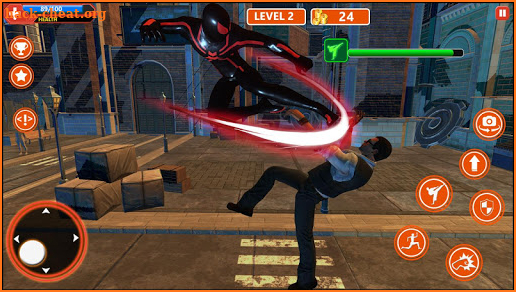 Spider Hero:Amazing Strange Super Spider Rope Hero screenshot