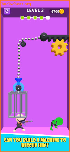 Spider Machine Saving Puzzle screenshot