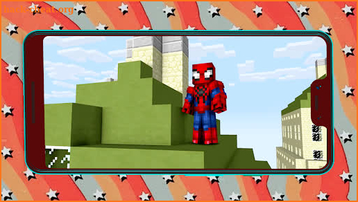 Spider-Man Game Minecraft Mod screenshot