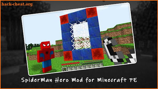 Spider Man Hero Minecraft Mod screenshot