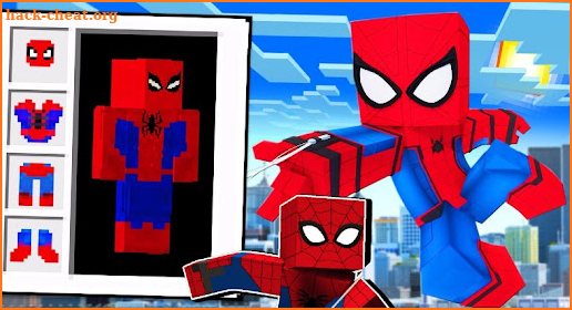 Spider MAN MOD for Minecraft screenshot