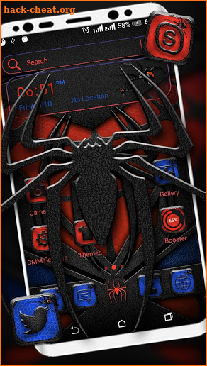 Spider Mask Launcher Theme screenshot